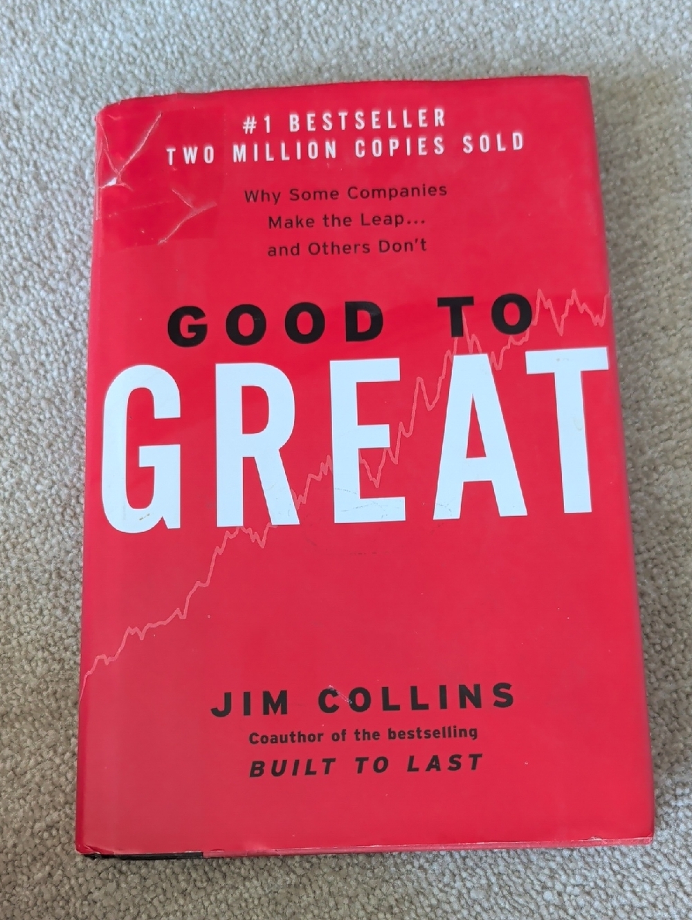 Good to Great by Jim Collins - Red Hardcover